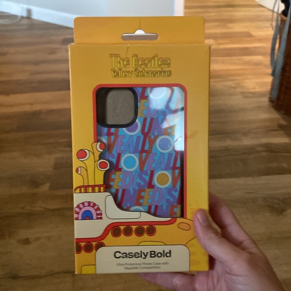 Casely Bold Beatles All You Need is Love Phone Case IPhone 13 or 14 Case - Picture 3 of 3
